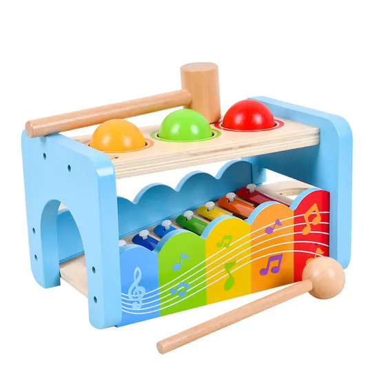 Infant Musical for Baby Educational Montessori Toys Baby Wooden Toy 