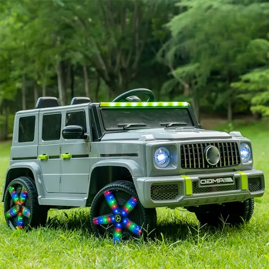 OEM ODM Leather Double Seat Ride Toy Paint Red Luxury Ride on Cars Made in China Kids Ride on Toy 