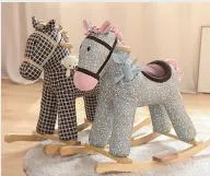 Hot Sale Popular Wooden Rocking Horse & Chair Toy for Kids and Children 