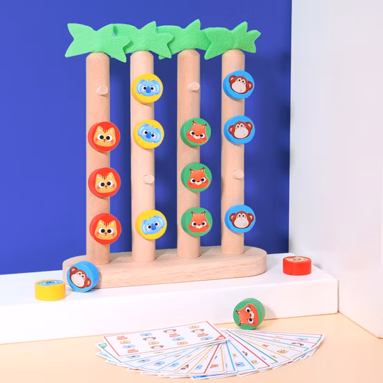 New Baby Educational Wooden Animals Climbing Toy
