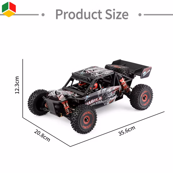 QS Factory Price 1/12 Radio Control Toys Drift High Speed 4X4 off Road Climbing Monster Truck RC Brushless Remote Control Cars Toys for Adults with Light