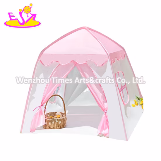 Indoor Kids Play Princess Folding Toy Tent House for Children Kids W08L093