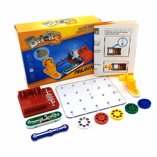 Projection Lamp Steam Toys for Children Educational Learning Integrated Building