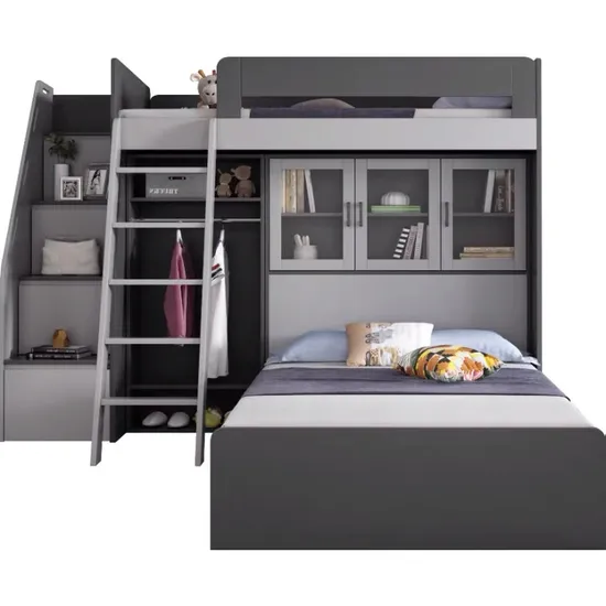 New Design Good Selling Wooden Home Hotel Bedroom Furniture Durable Kid Bed 