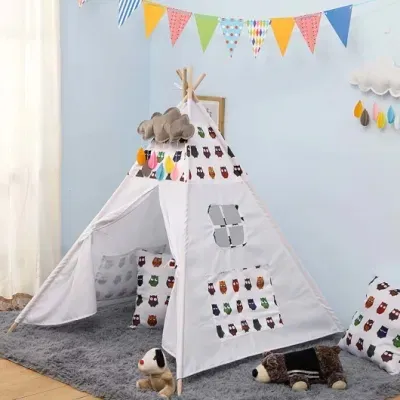 Indoor & Outdoor Children Play Houser Foldable Play Camping Tent for Kids Tent 