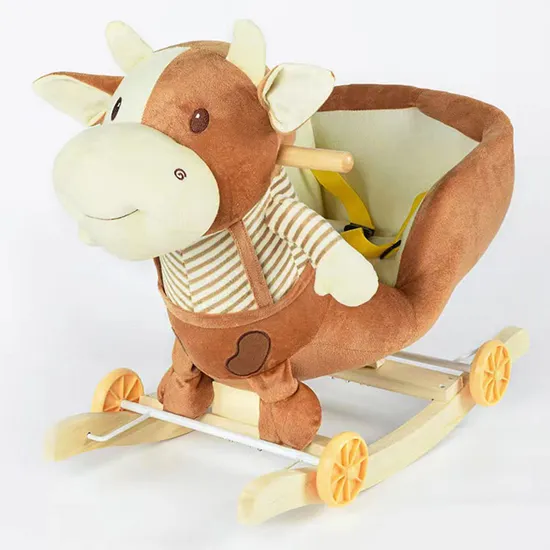 Plush Toy Wooden Rocking Chair Baby Products Rocking Horse Car 